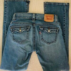 Levi's Women's Blue Boot Cut Jeans